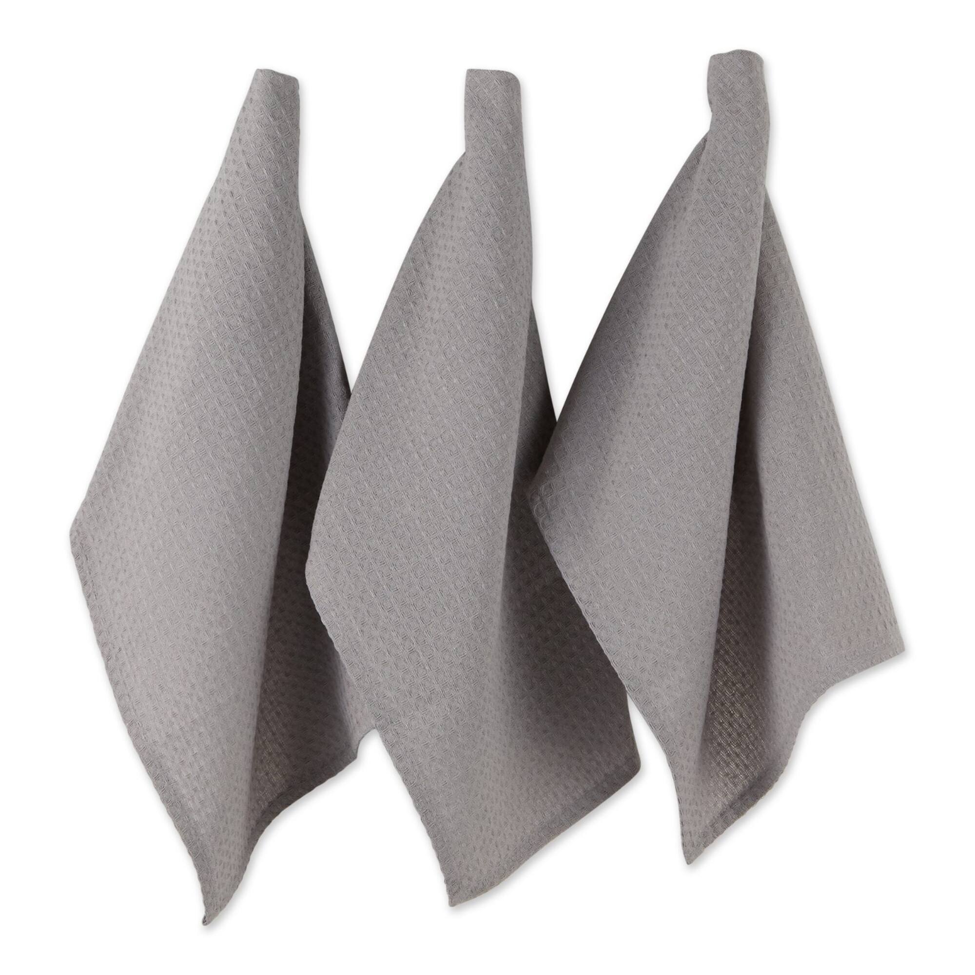 DII® Recycled Cotton Waffle Dish Towels